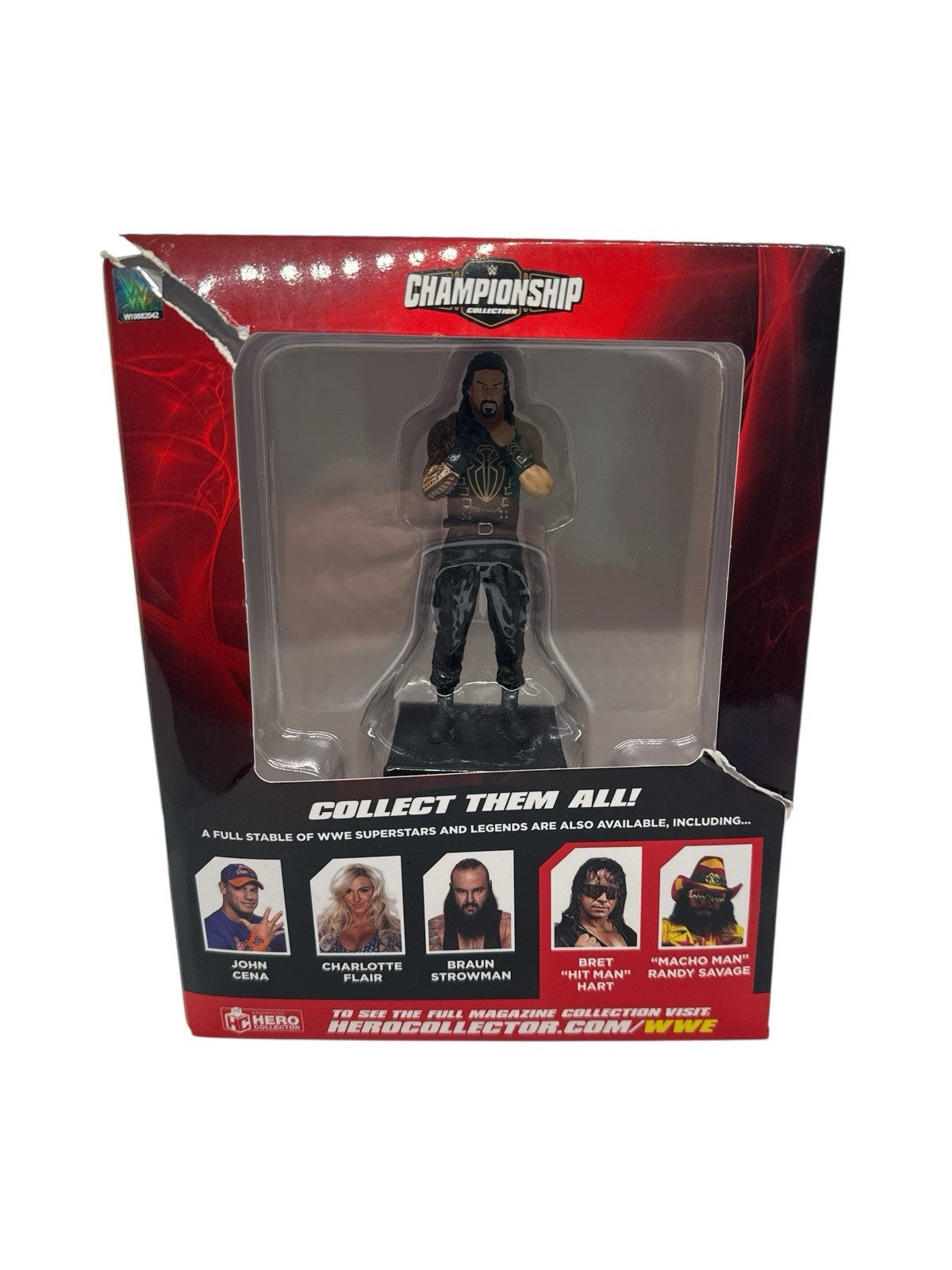 Eaglemoss WWE Roman Reigns Figure & Magazine Hero Collector – Box Damaged