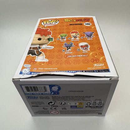 Funko Pop! Dragon Ball Z - Recoome #1492 (Damaged Box)
