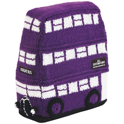 Eaglemoss Harry Potter Knight Bus Doorstop Knitting Kit Wizarding World (Damaged