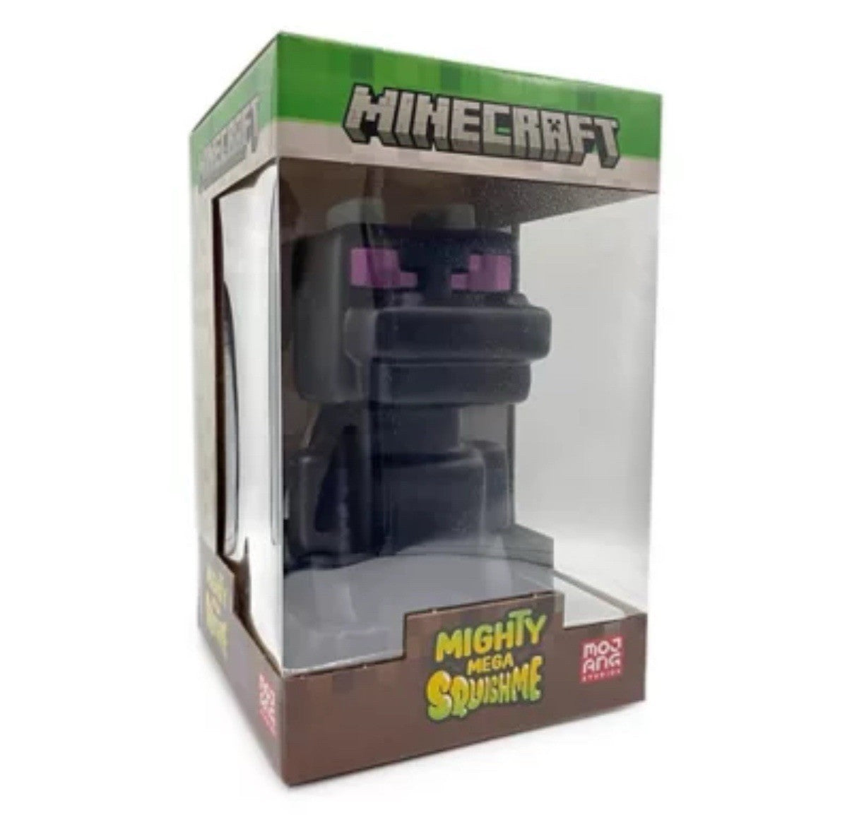 Minecraft Mighty Mega Squishme Ender Dragon Glow in the Dark 10” (Box Damaged)