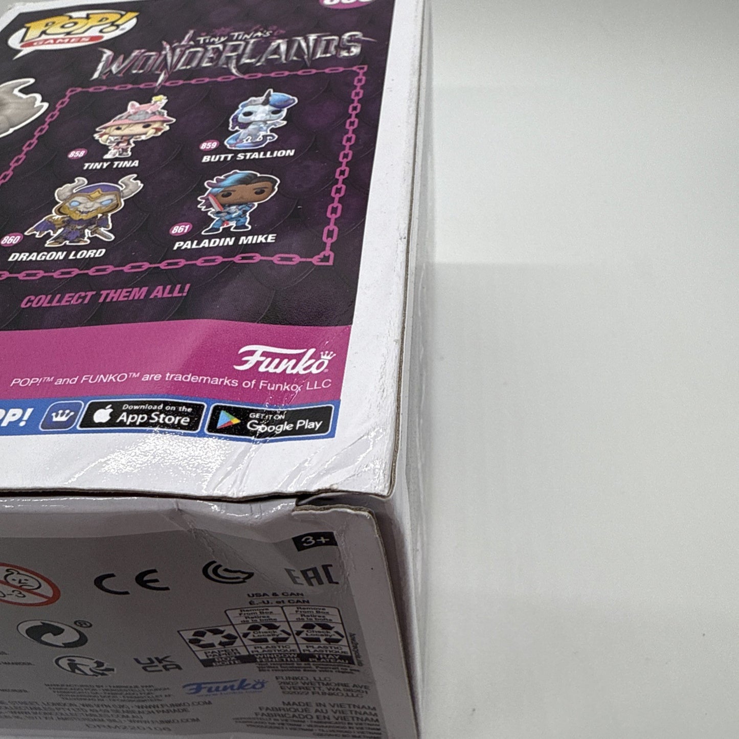 Funko Pop! Tiny Tina’s Wonderlands - Dragon Lord #860 (Damaged Box)