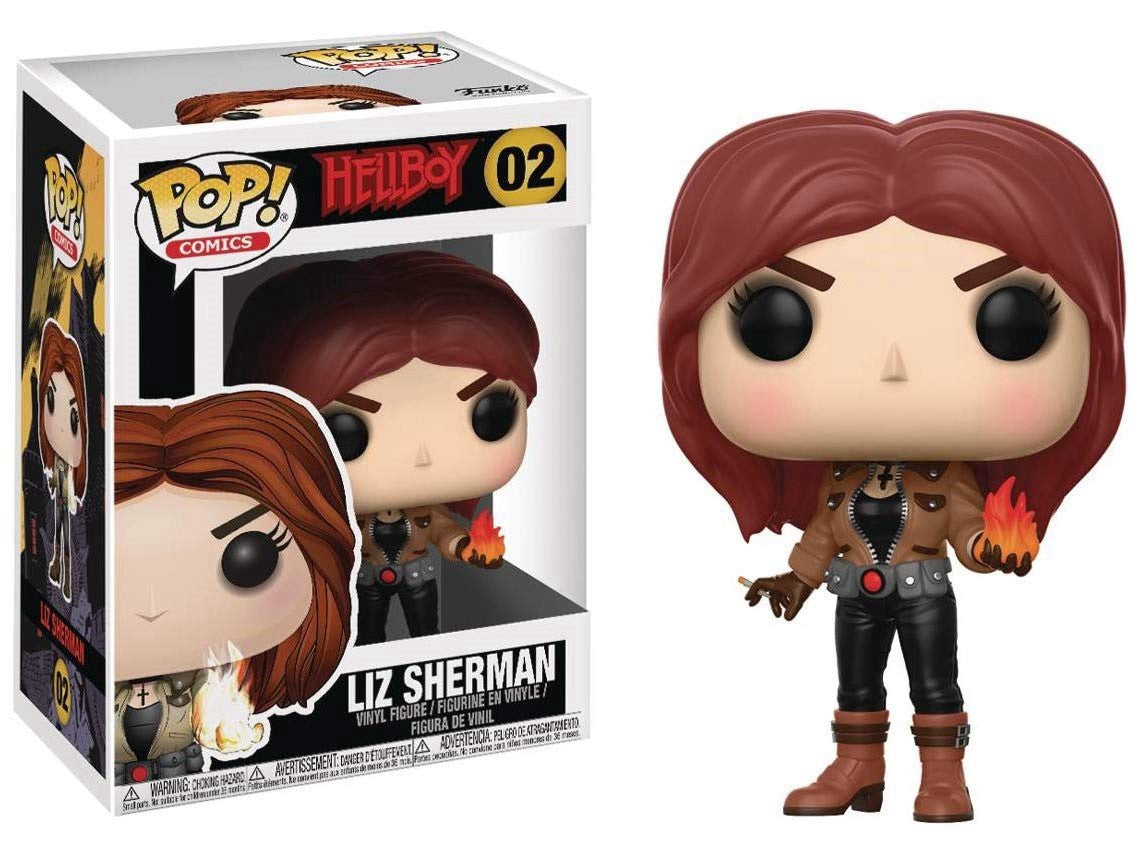 Funko Pop! Hellboy Liz Sherman #02 Vinyl Figure (Box Worn)