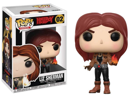 Funko Pop! Hellboy Liz Sherman #02 Vinyl Figure (Box Worn)