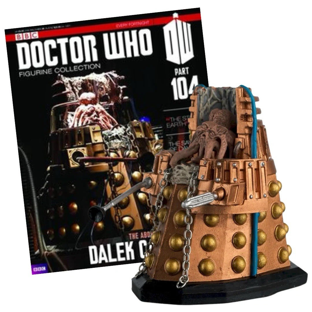 Eaglemoss Doctor Who Figurine Collection #104 Dalek Caan w/ Magazine