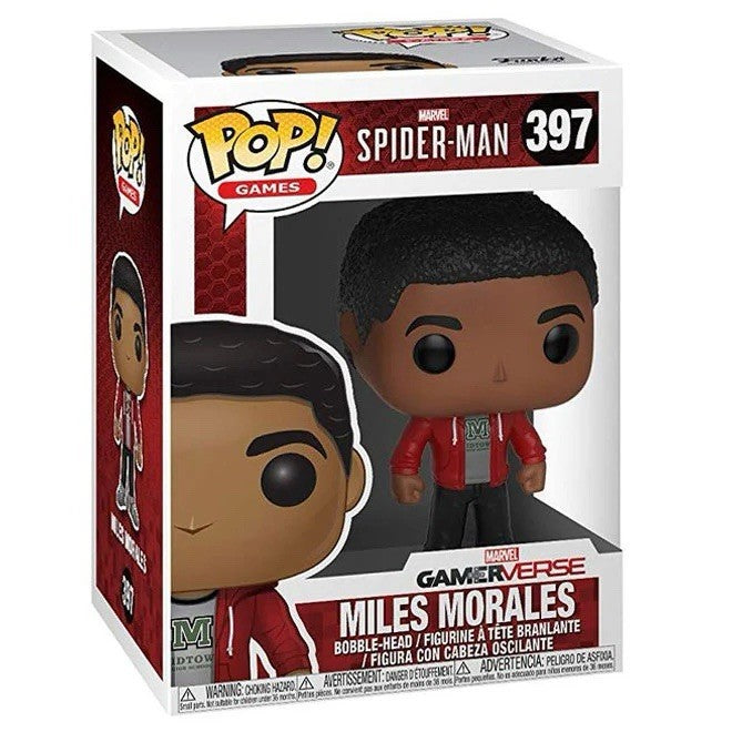Funko Pop Games Marvel Spider-Man Miles Morales #397 Gamerverse Vinyl Figure