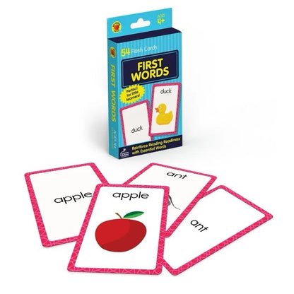 Carson Dellosa Brighter 54 Flash Cards First Words Essential Word Cards Age 4+