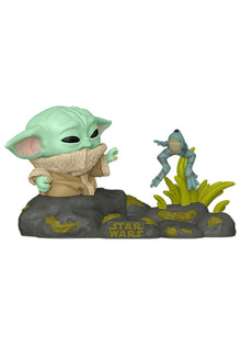 Funko Pop! Deluxe: Star Wars: The Mandalorian - Grogu With Frog #721