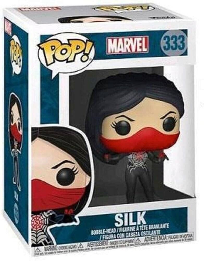 Funko Pop! Marvel Spider-Man Silk #333 Vinyl Bobble-Head Figure