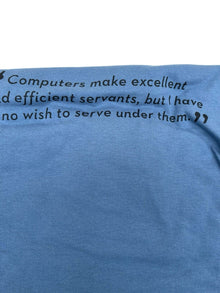 Eaglemoss Hero Collector Star Trek Spock “Computers” Indigo Blue T-Shirt (L)