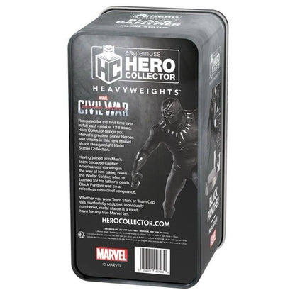 Eaglemoss Hero Collector Marvel Heavyweights Black Panther Metal Statue Tin