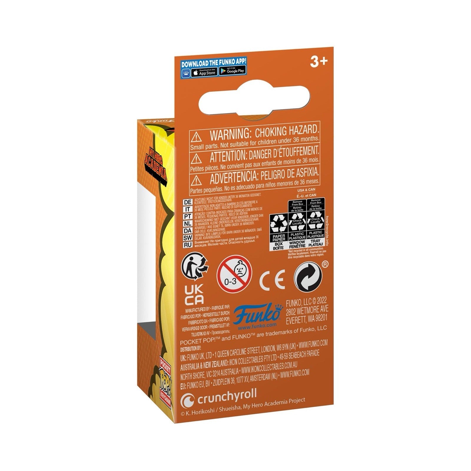 Funko Pocket Pop! Keychain: My Hero Academia - Kurogiri Special Edition