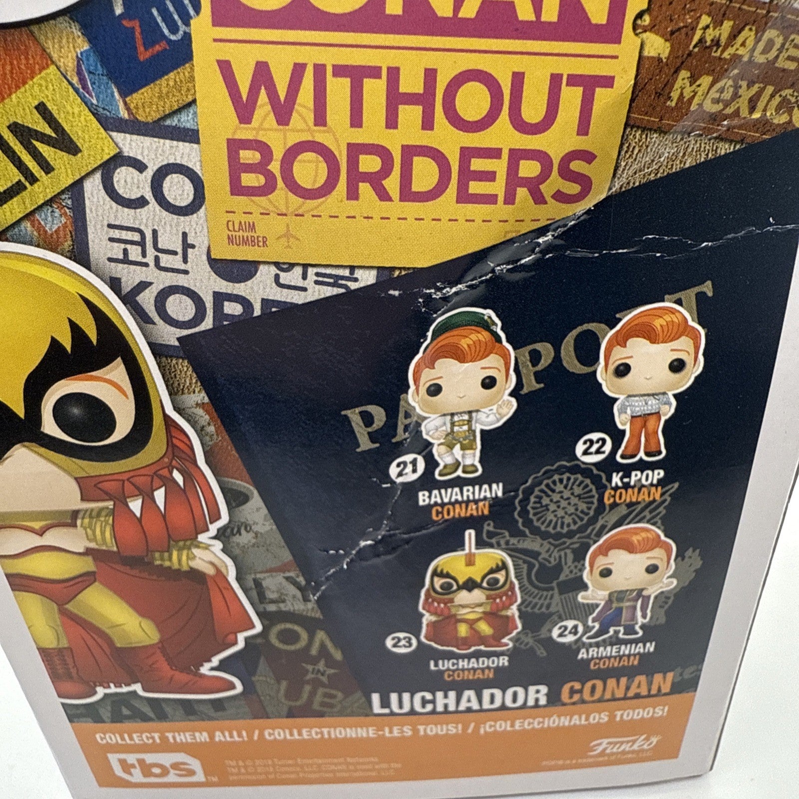 Funko Pop! Conan Without Borders - Luchador Conan #23 SE (Damaged Box)