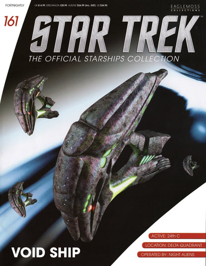 Eaglemoss Star Trek Official Starships Collection #161 Void Ship w/ Magazine