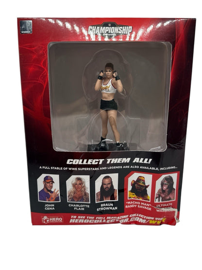 Eaglemoss WWE Championship Collection Ronda Rousey Figure w/ Magazine Box Damage