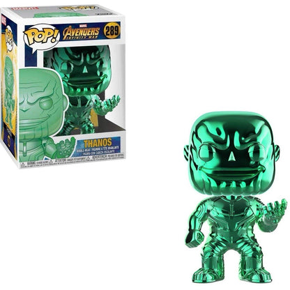 Funko Pop! Marvel Avengers Infinity War Thanos Green Chrome #289 Special Edition