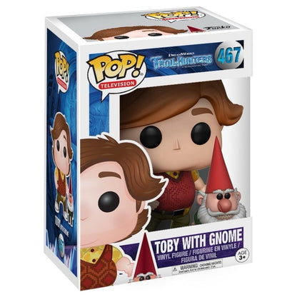 Funko Pop Television Trollhunters Toby with Gnome Vinyl Figure #467