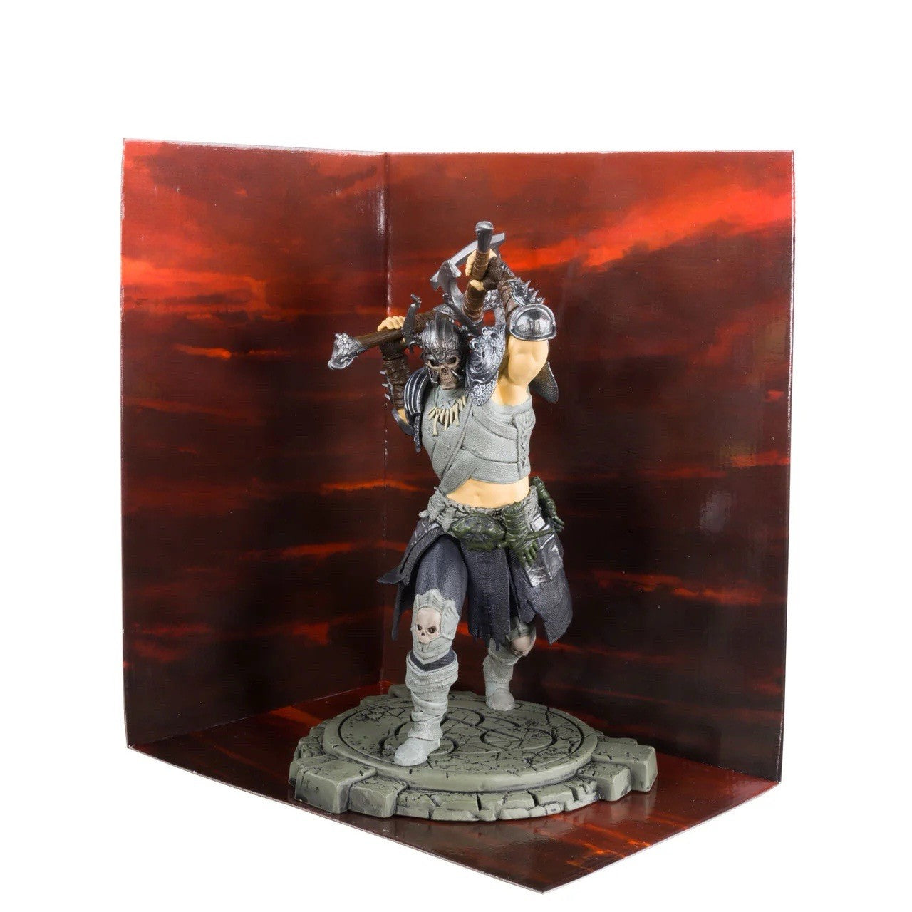 McFarlane Toys Diablo IV Whirlwind Barbarian Action Figure Epic Series