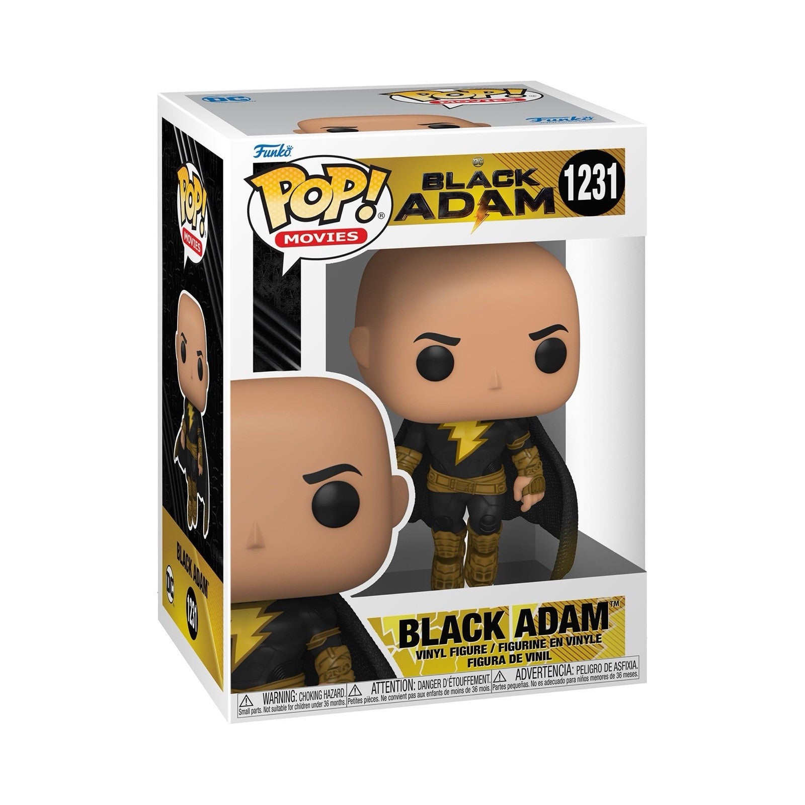 Funko Pop! Black Adam #1231 Vinyl Figure (Damaged Box)