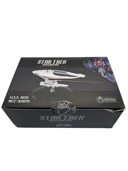 Eaglemoss Star Trek Discovery USS Nog NCC-325070 Starship (Box Worn)