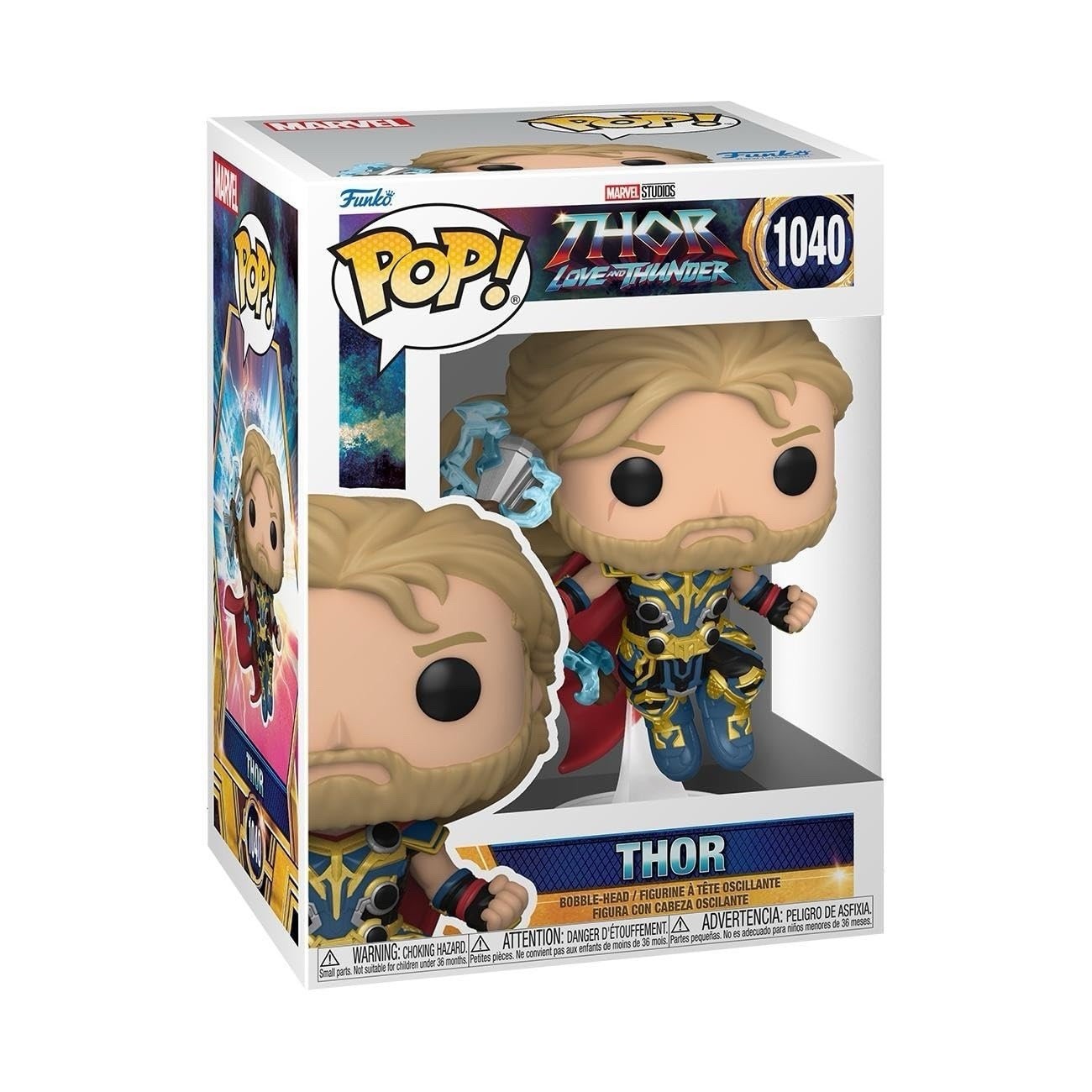 Funko Pop! Marvel Thor: Love and Thunder – Thor (#1040) Vinyl Figure
