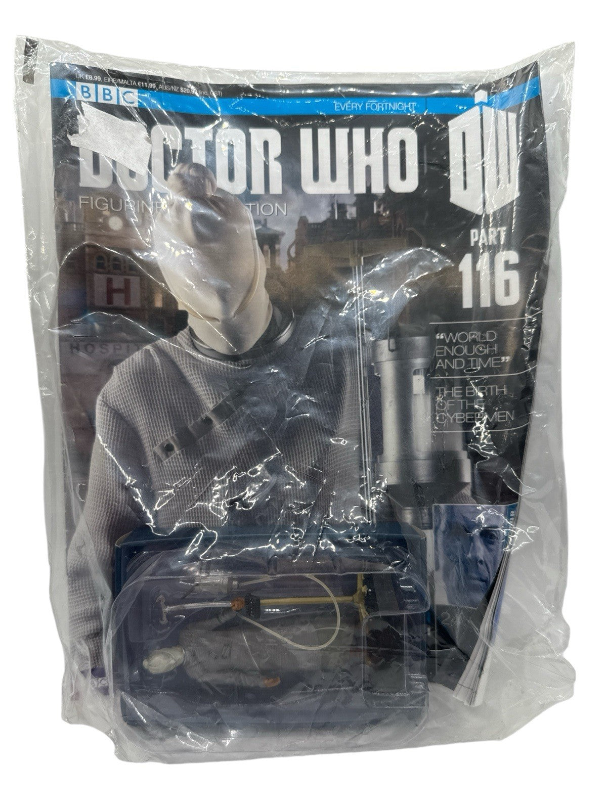 Eaglemoss Doctor Who Figurine Collection #116 Patient w/ Magazine