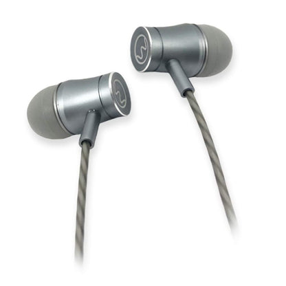 Walk Audio W101 Wired Silver Metal Earphones