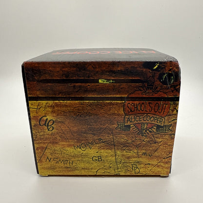 Alice Cooper School’s Out Heart Tattoo Rock Mug – Licensed Gift Boxed