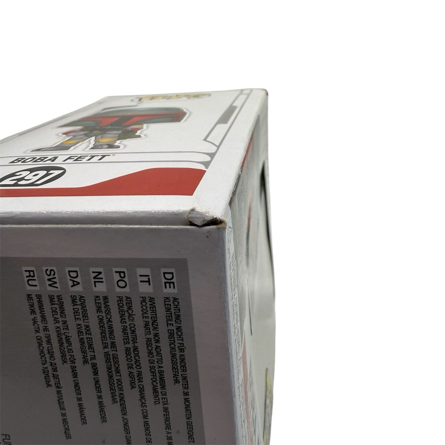 Funko Pop! Star Wars #297 Boba Fett Gold Chrome 2019 GC Exclusive (Box Worn)