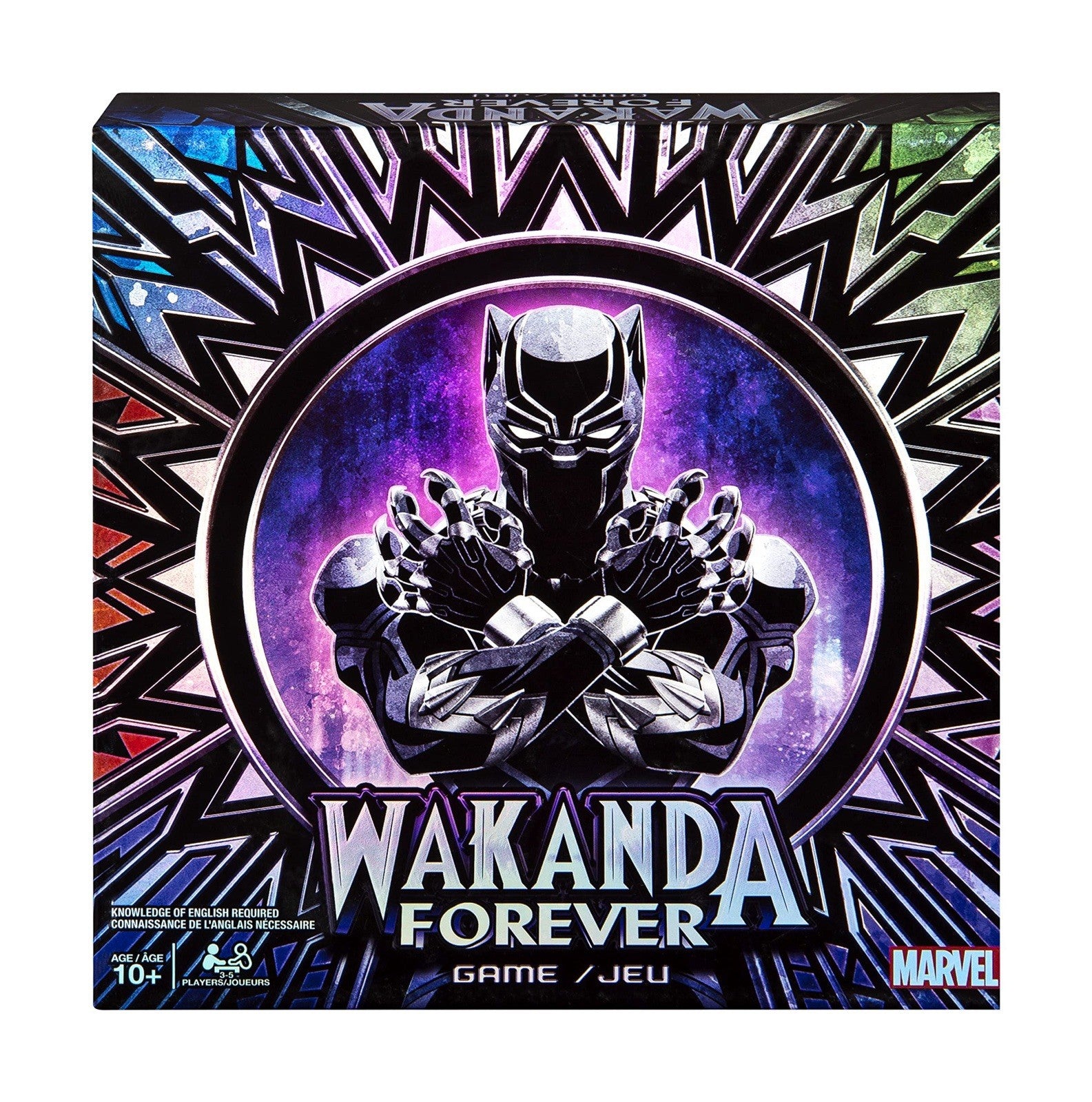 Marvel Black Panther Wakanda Forever Board Game by Spin Master