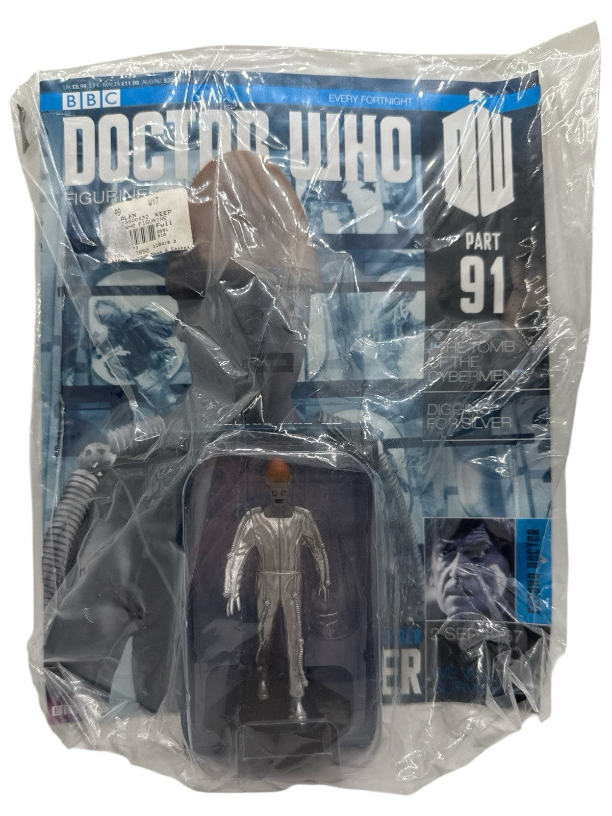 Eaglemoss Doctor Who Figurine Collection #91 Cyber Controller w/ Magazine