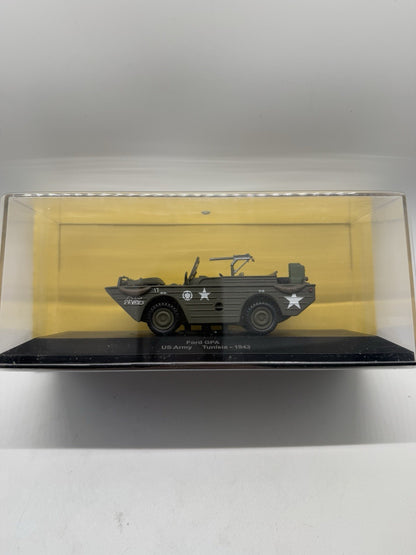 Eaglemoss 1:43 Ford GPA US Army Tunisia 1943 Die-Cast Military Vehicle
