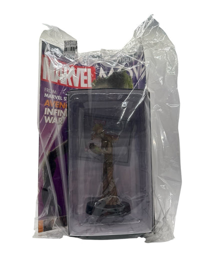 Eaglemoss Marvel Movie Collection #84 Groot Figurine with Magazine