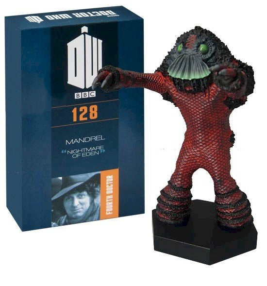 Eaglemoss Doctor Who Figurine Collection #128 Mandrel w/ Magazine