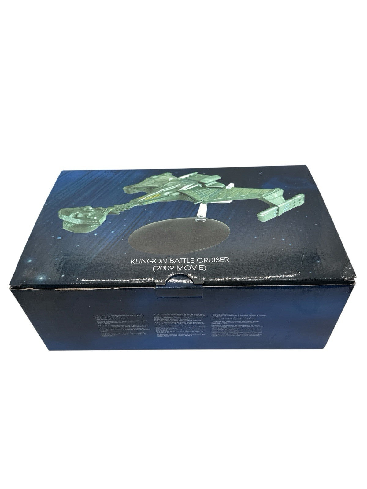 Eaglemoss Star Trek Starships XL Klingon Battle Cruiser (2009 Movie)