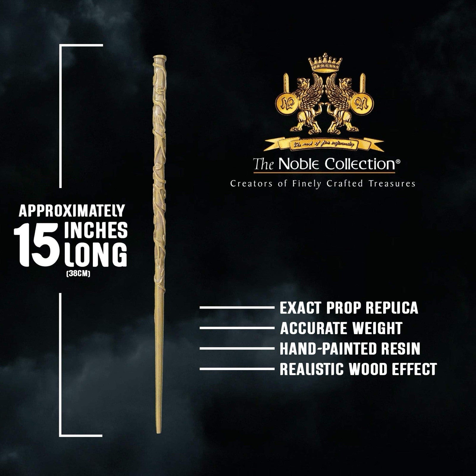 Harry Potter: Hermione Granger Wand in Ollivanders Box - The Noble Collection
