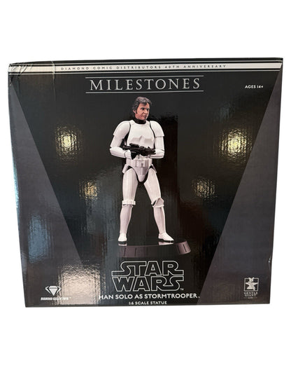Diamond Select Star Wars Milestones Han Solo as Stormtrooper 1:6 Statue LE