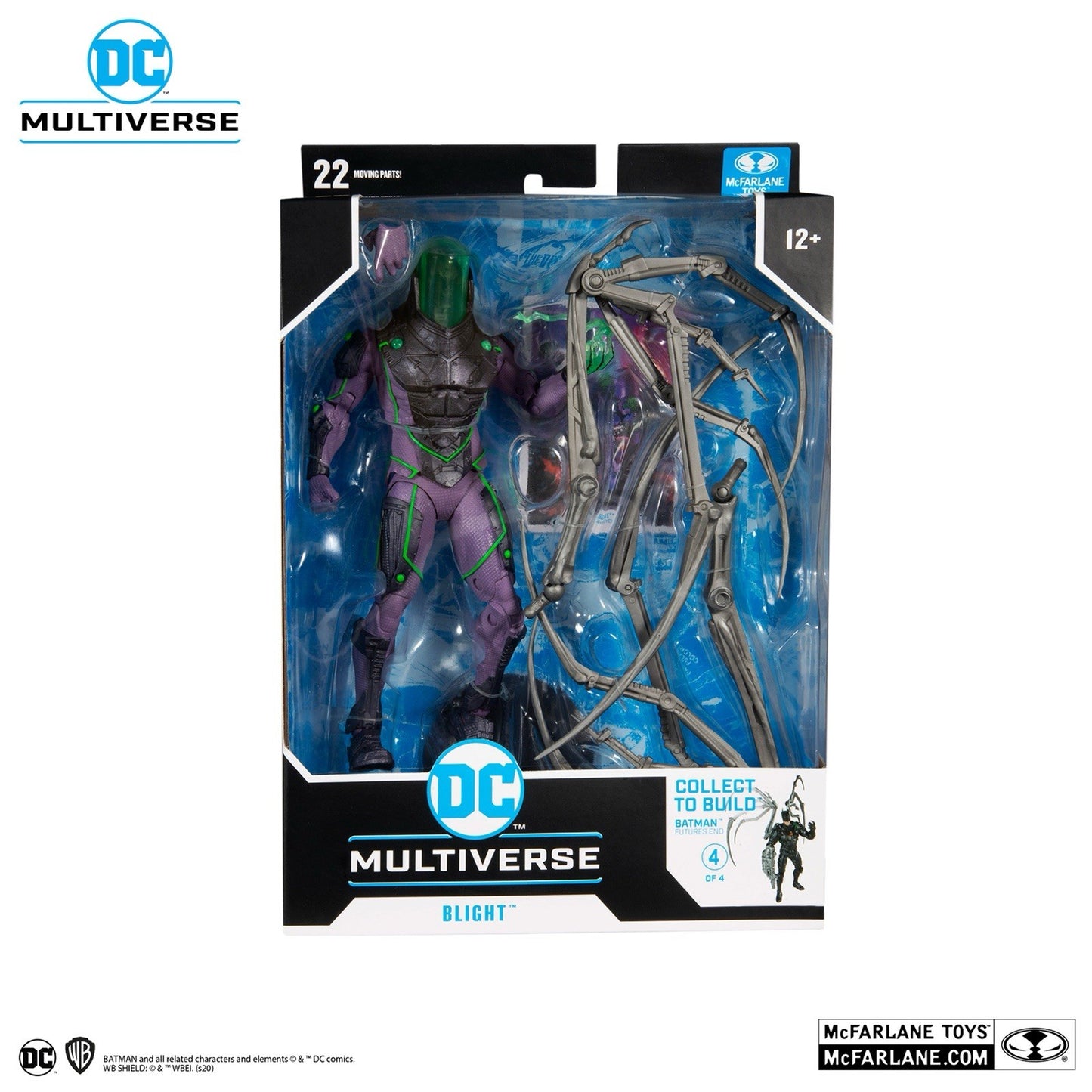 McFarlane Toys DC Multiverse Blight Batman Beyond 7” Figure Collect to Build