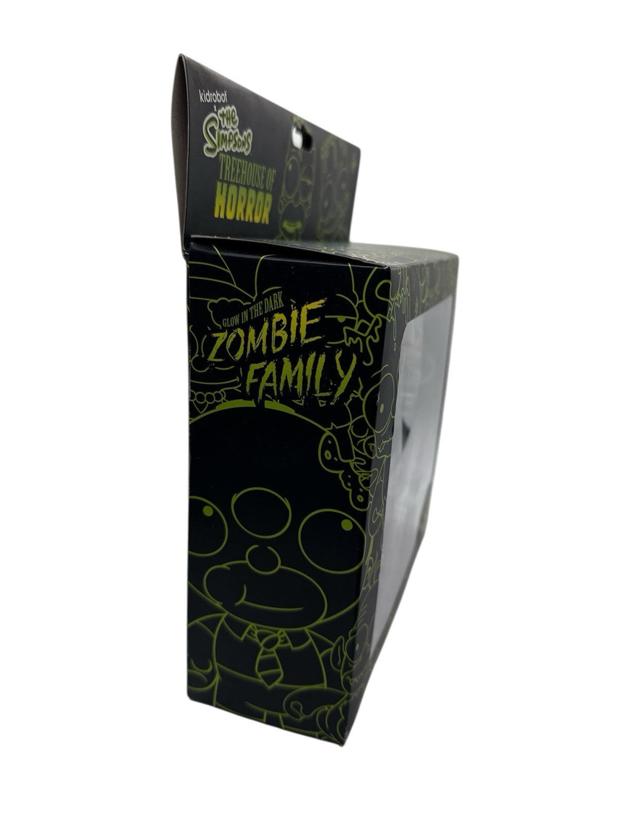 Kidrobot The Simpsons Treehouse of Horror Zombie Family Glow Vinyl Figures