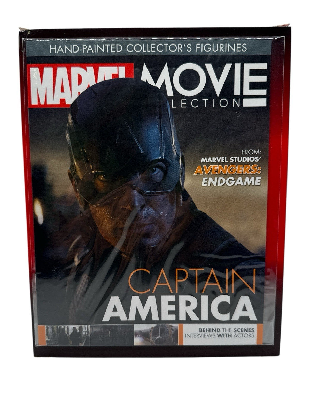 Eaglemoss Marvel Movie Collection #108 Captain America Figure & Magazine