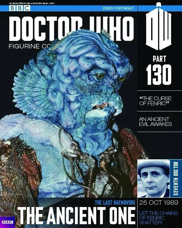 Eaglemoss Doctor Who Figurine Collection #130 The Ancient One w/ Magazine