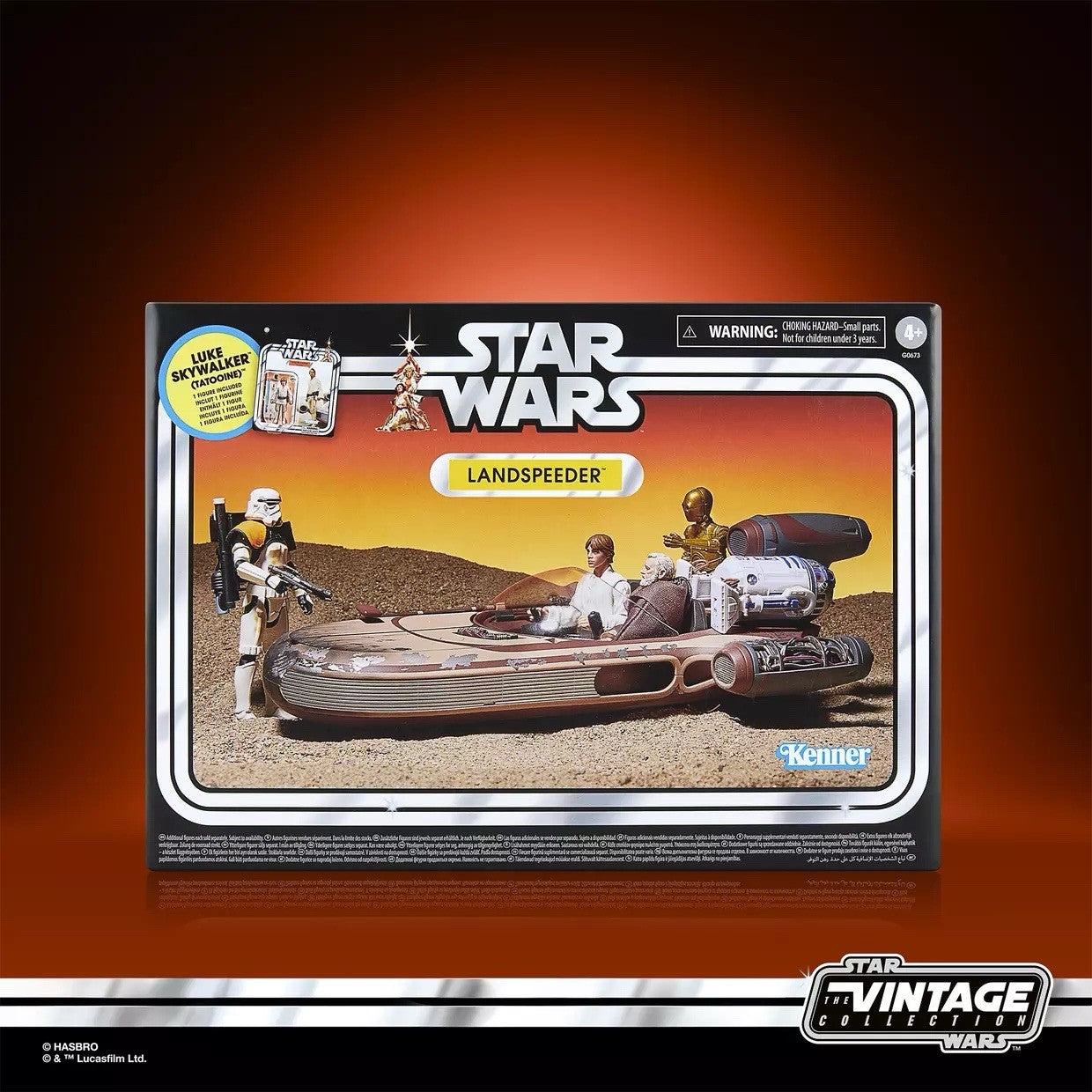 Star Wars The Vintage Collection Luke Skywalker’s Landspeeder Vehicle & Figure