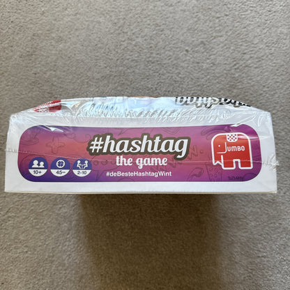 Jumbo #Hashtag The Game Brand New & Sealed  Board Game (Damaged Box)