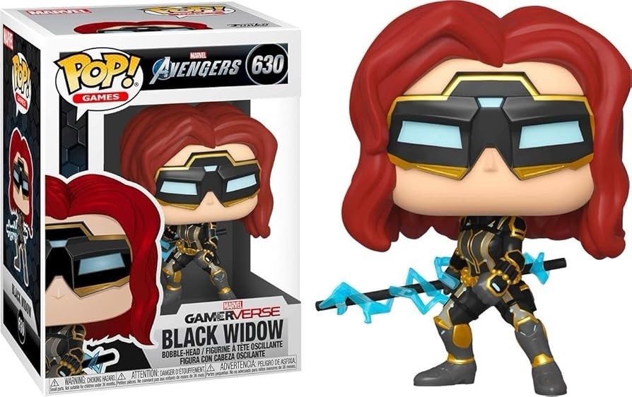 Funko Pop! Marvel Avengers Gamerverse Black Widow #630 Vinyl Bobble-Head