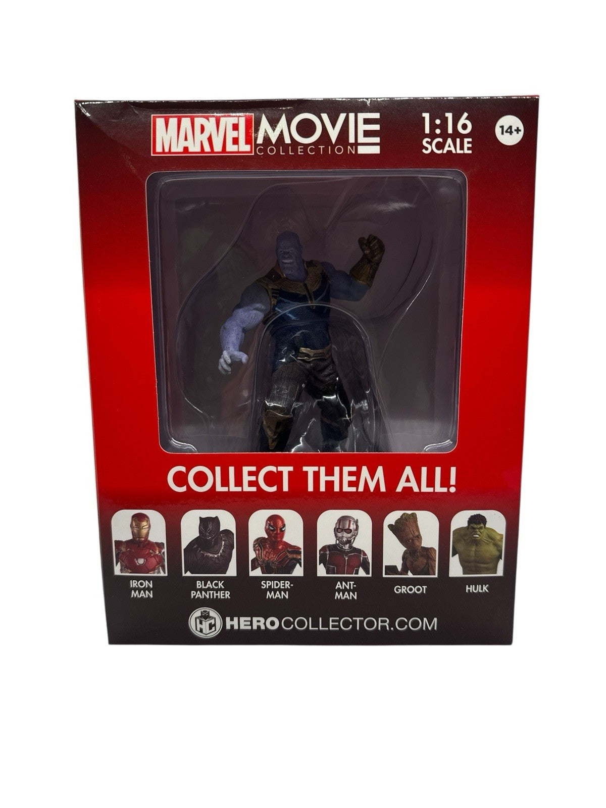 Eaglemoss Marvel Movie Collection – Thanos Figurine (1:16 Scale, Avengers: IW