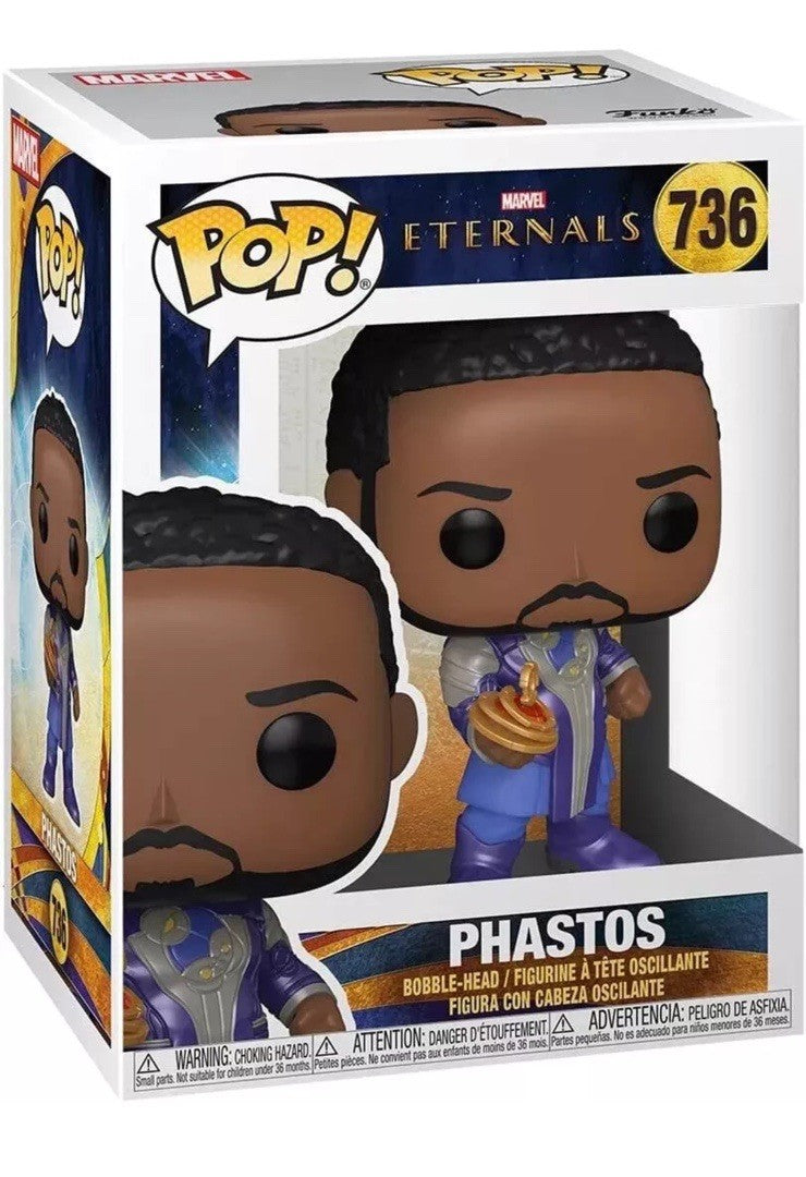 Funko POP! Marvel: Eternals - Phastos #736 (Damaged Box)