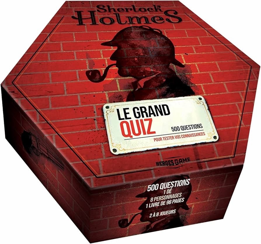 Sherlock Holmes Le Grand Quiz - 500 Questions - In French