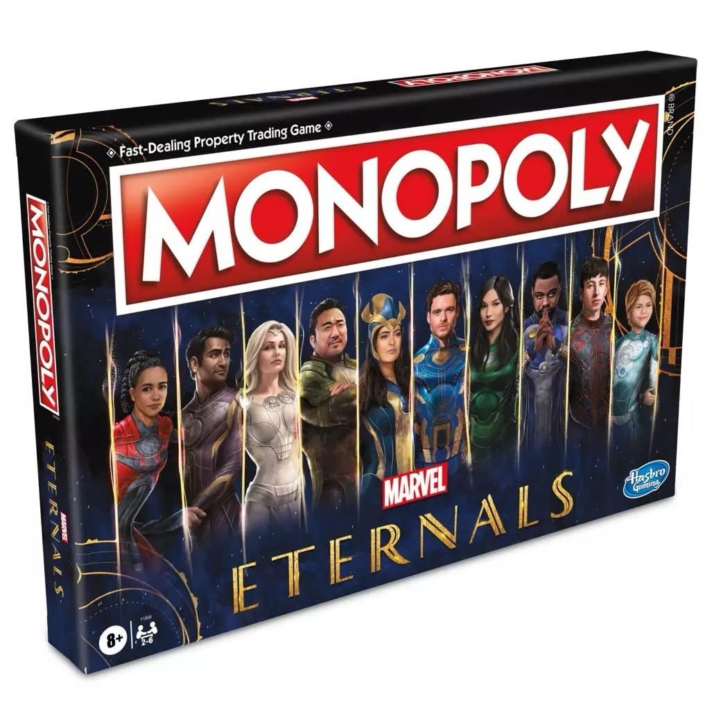 Monopoly Marvel Eternals Edition Board Game by Hasbro