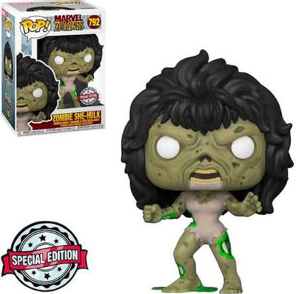 Funko Pop! Marvel Zombies #792 Zombie She-Hulk Special Edition Vinyl Figure