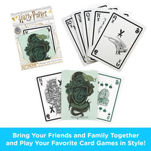 Aquarius Harry Potter Playing Cards - Slytherin