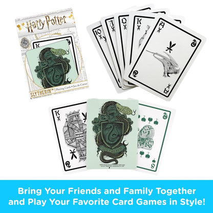 Aquarius Harry Potter Playing Cards - Slytherin